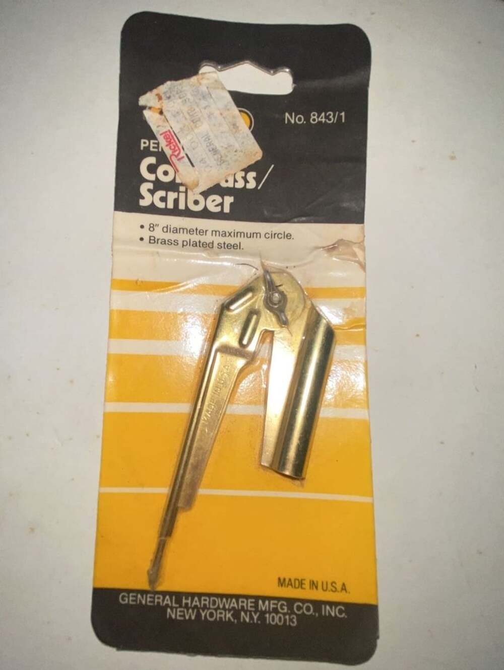 General Tools No. 843/1 Pencil Compass / Scriber